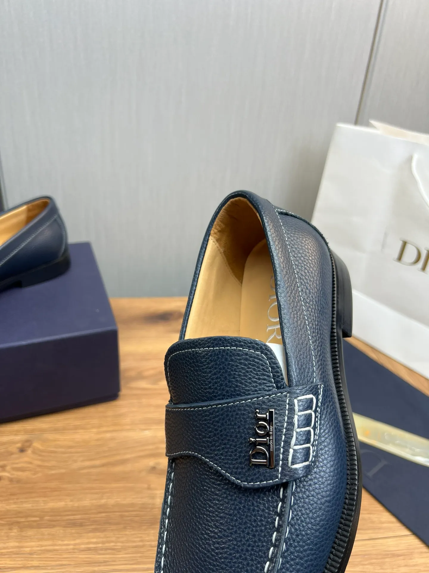 Men's men's shoes💰560💰 Dior men's business casual leather shoes👞all use imported original brand leather, just to create a more comfortable wearing experience, upper: original cowhide➕imported sheepskin lining, original non-slip and wear-resistant rubber outsole✔️36-45 (38.45 non-returnable)